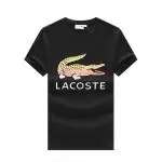 t-shirt lacoste homme new col rond noir